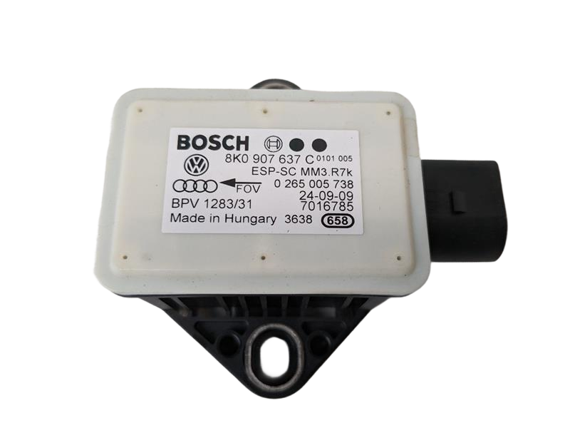 2008 - 2012 OEM AUDI A5 YAW RATE SENSOR STABILITY CONTROL MODULE UNIT