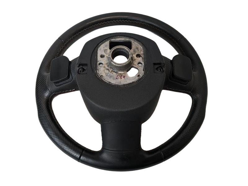 2004 - 2011 OEM AUDI A6 STEERING WHEEL W/ SWITCHES BLACK