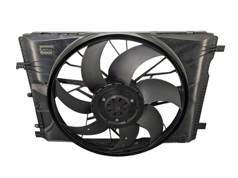 2008 - 2015 OEM MERCEDES BENZ C300 ENGINE RADIATOR COOLING FAN MOTOR ASSEMBLY