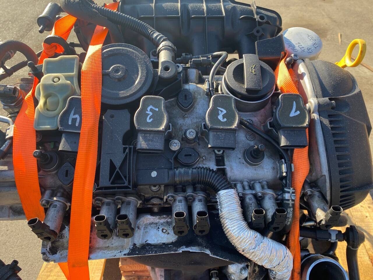 2009 - 2012 AUDI A4 A5 Q5 OEM 2.0L CAEB C TURBO ENGINE MOTOR ASSEMBLY