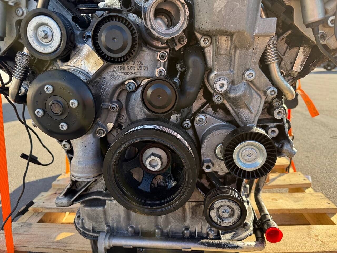 2007 - 2011 MERCEDES ML63 S63 CL63 E63 M156 AMG 6.2L NA ENGINE MOTOR ASSEMBLY