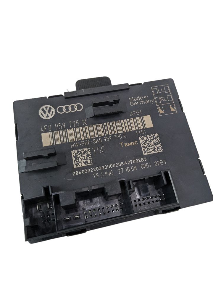2008 - 2016 OEM AUDI A4 REAR LEFT OR RIGHT SIDE DOOR CONTROL MODULE UNIT