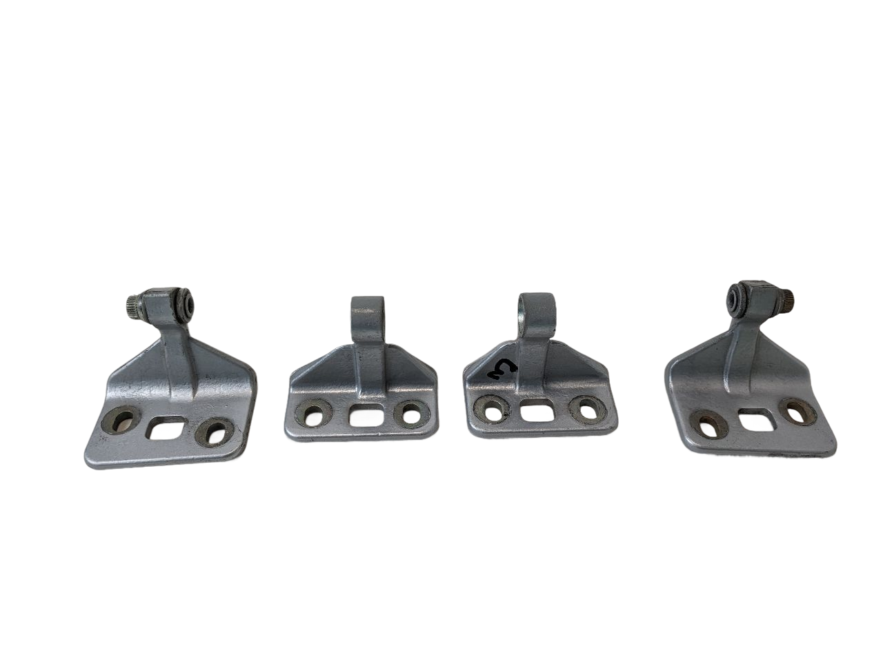 2006 - 2009 OEM MERCEDES-BENZ E350 REAR LEFT AND RIGHT SIDE DOOR HINGE SET OF 4