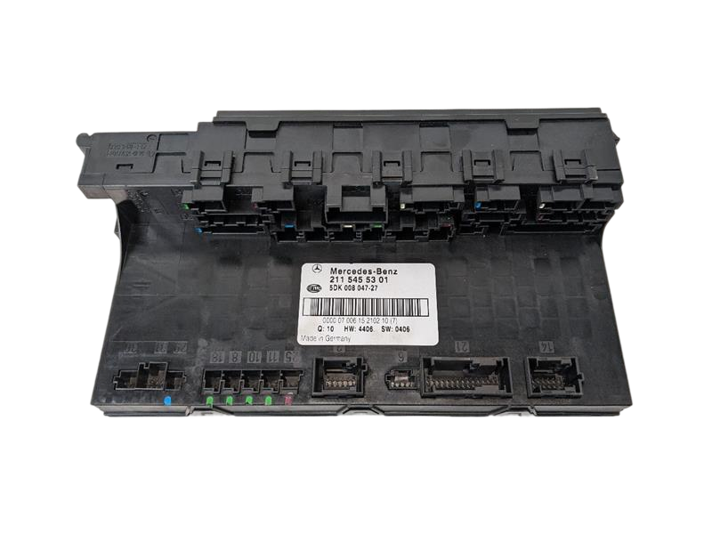 2006 - 2009 OEM MERCEDES-BENZ E350 REAR SAM TRUNK BODY CONTROL FUSE BOX