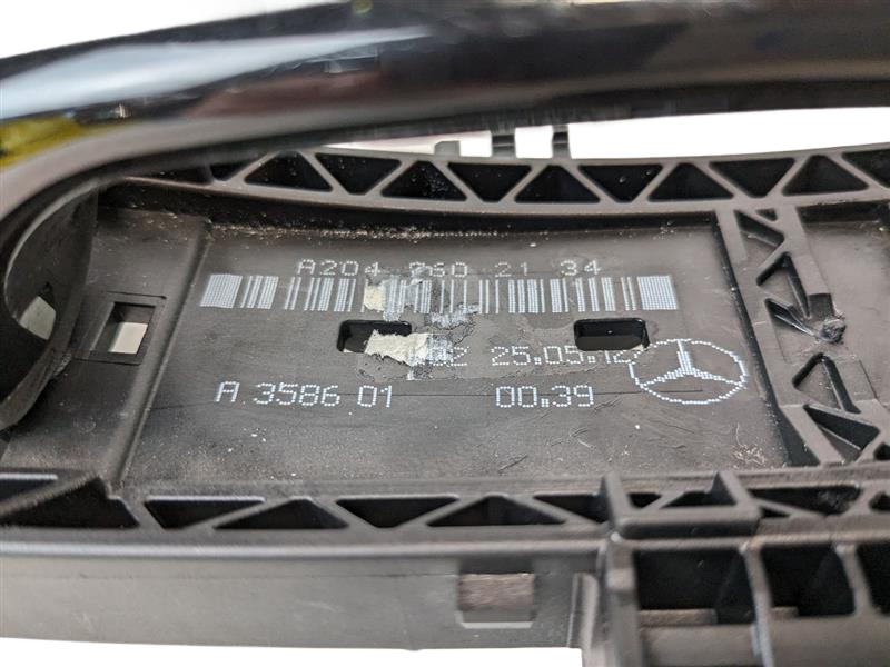 2008 - 2014 OEM MERCEDES-BENZ C300 REAR LEFT DRIVER SIDE EXTERIOR DOOR HANDLE