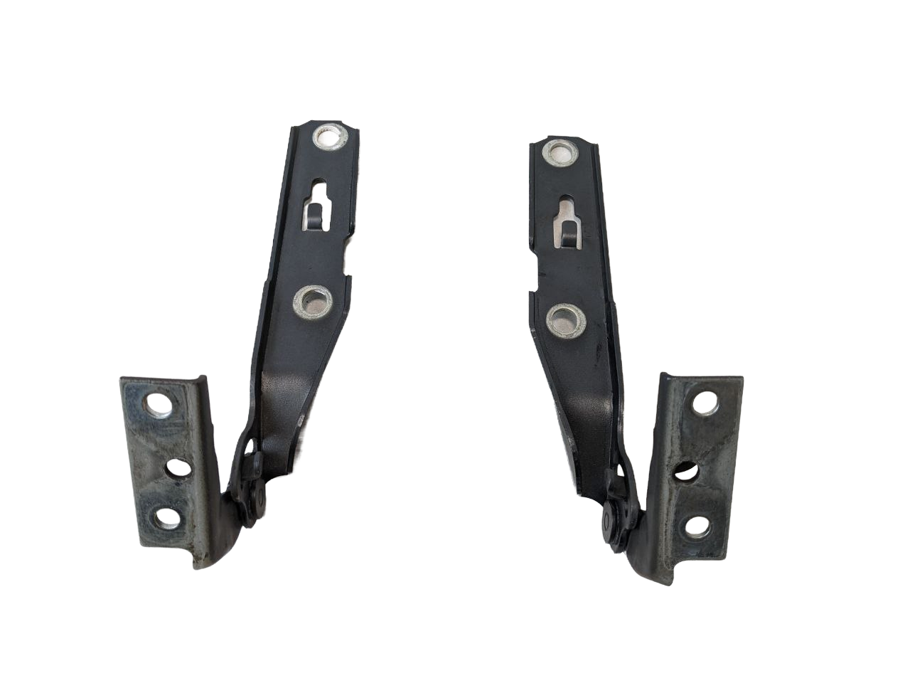 2004 - 2009 OEM AUDI A4 FRONT LEFT AND RIGHT SIDE HOOD BONNET HINGE BRACKET SET