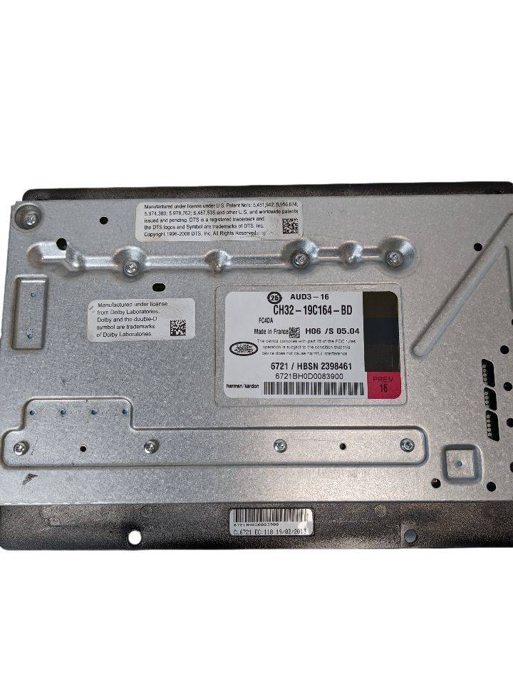2010 - 2013 OEM LAND ROVER RANGE ROVER SPORT RADIO AUDIO SOUND SYSTEM AMPLIFIER