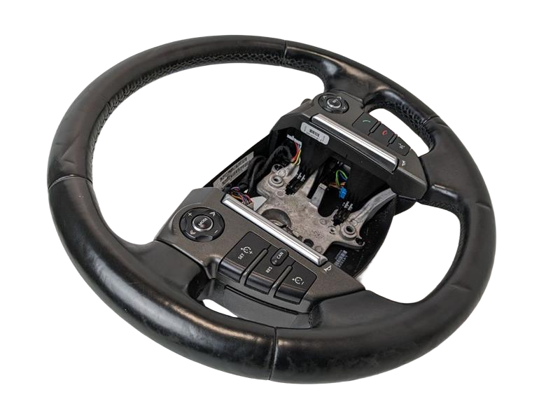2014 - 2016 OEM LAND ROVER LR4 STEERING WHEEL WITH SWITCH BUTTONS