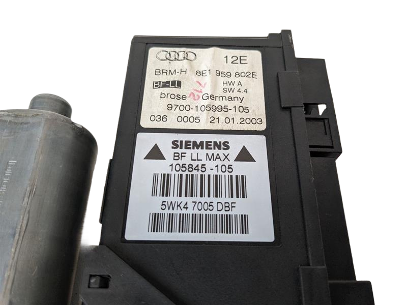 2001 - 2005 OEM AUDI A4 FRONT RIGHT PASSENGER SIDE DOOR POWER WINDOW MOTOR
