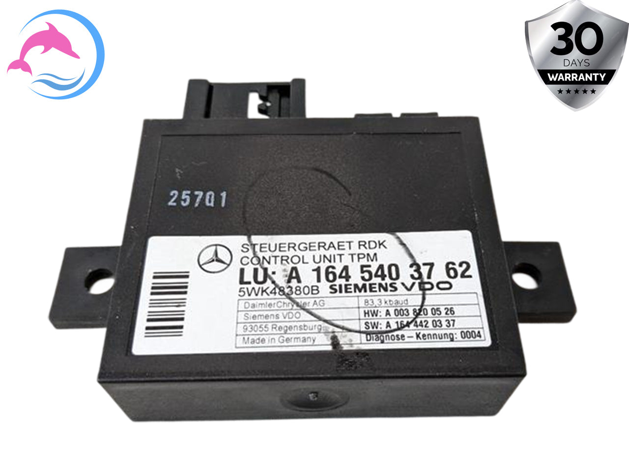 2008 - 2012 OEM MERCEDES-BENZ GL550 TIRE PRESSURE CONTROL MODULE