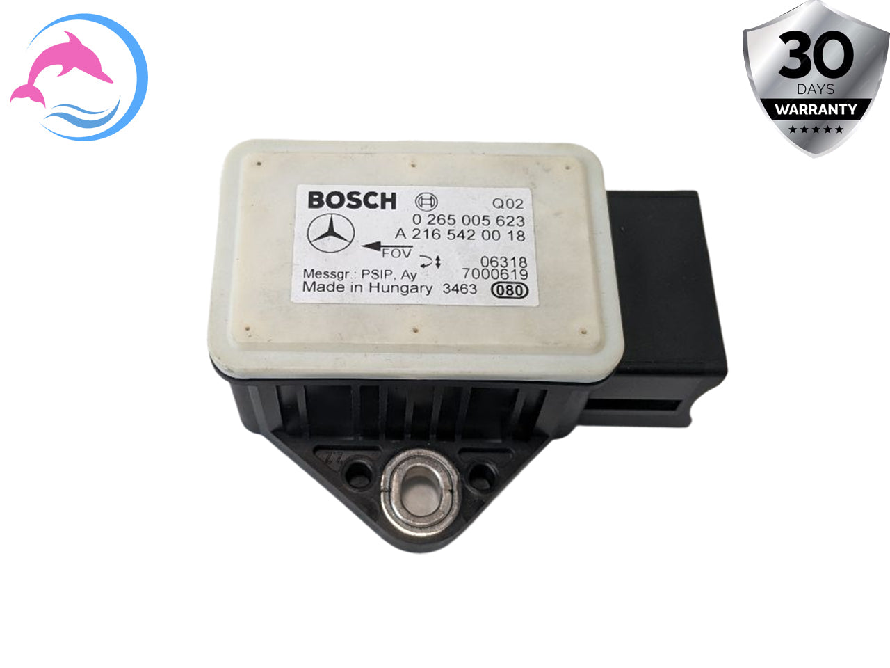 2006 - 2009 OEM MERCEDES-BENZ E350 YAW RATE SENSOR CONTROL MODULE UNIT