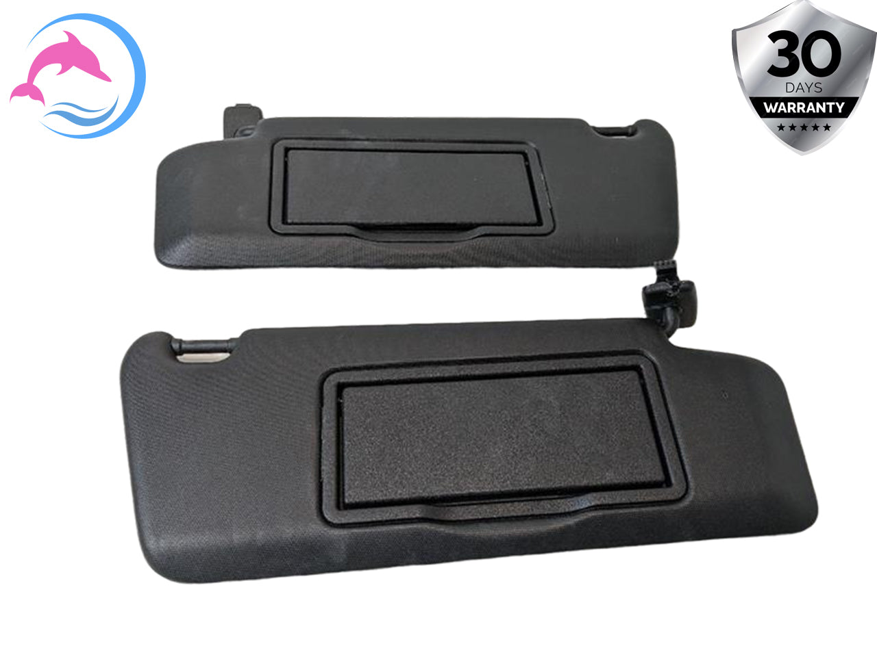 2008 - 2014 OEM MERCEDES BENZ C300 FRONT LEFT AND RIGHT SIDE SUN VISOR ASSEMBLY