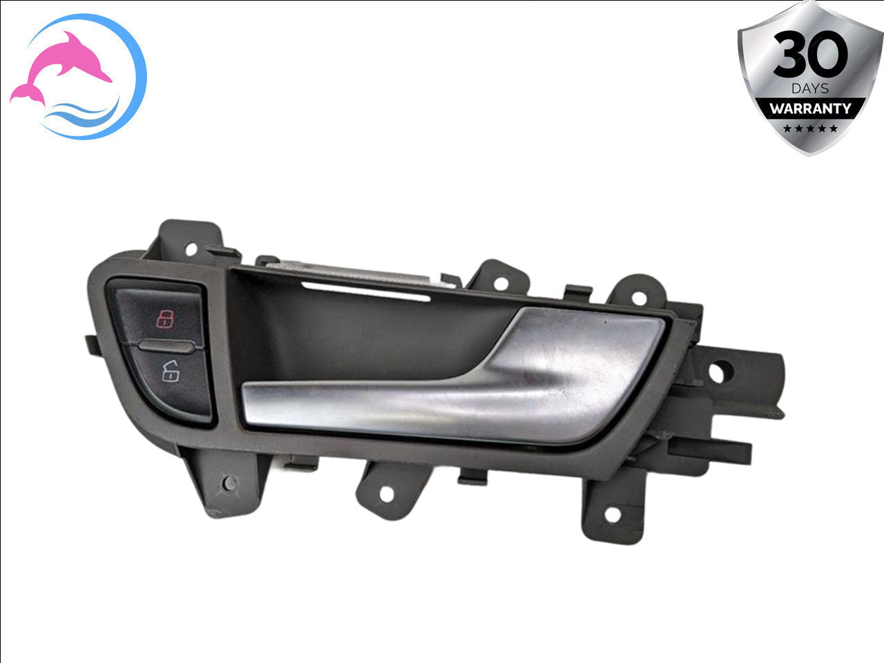 2008 - 2016 OEM AUDI A4 FRONT RIGHT PASSENGER SIDE INTERIOR DOOR HANDLE