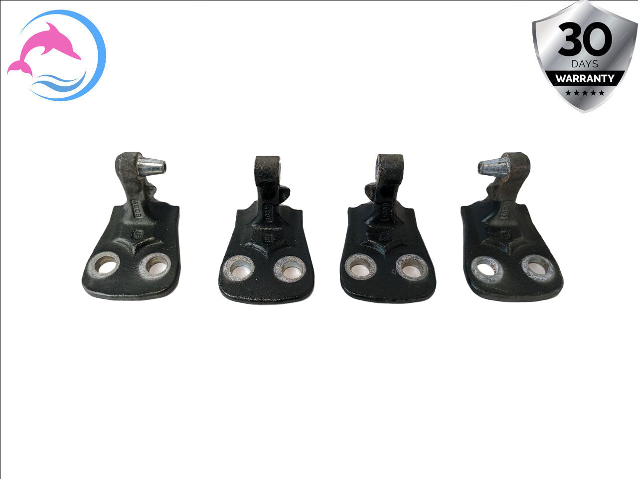 06 - 12 OEM LAND ROVER RANGE ROVER SPORT FRONT LEFT AND RIGHT DOOR HINGE SET