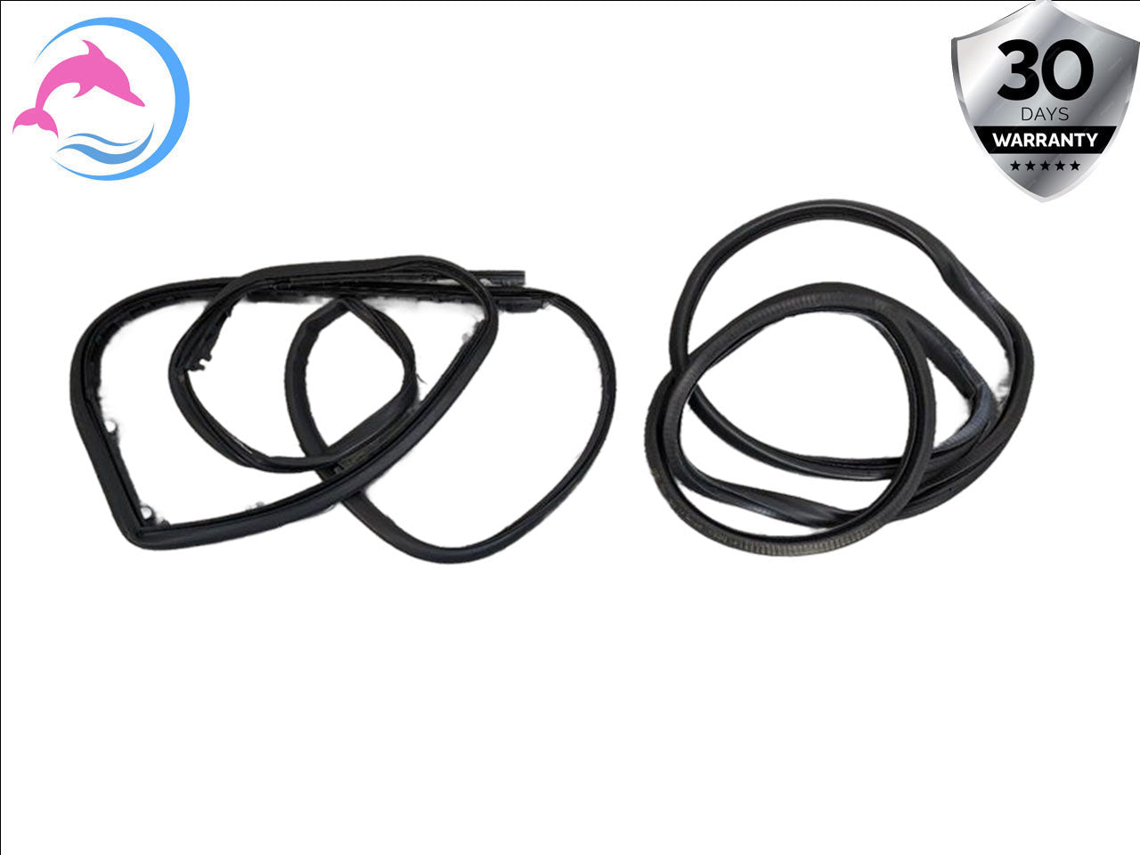2004 - 2011 OEM AUDI A6 REAR RIGHT PASSENGER SIDE DOOR SEAL WEATHERSTRIP RUBBER