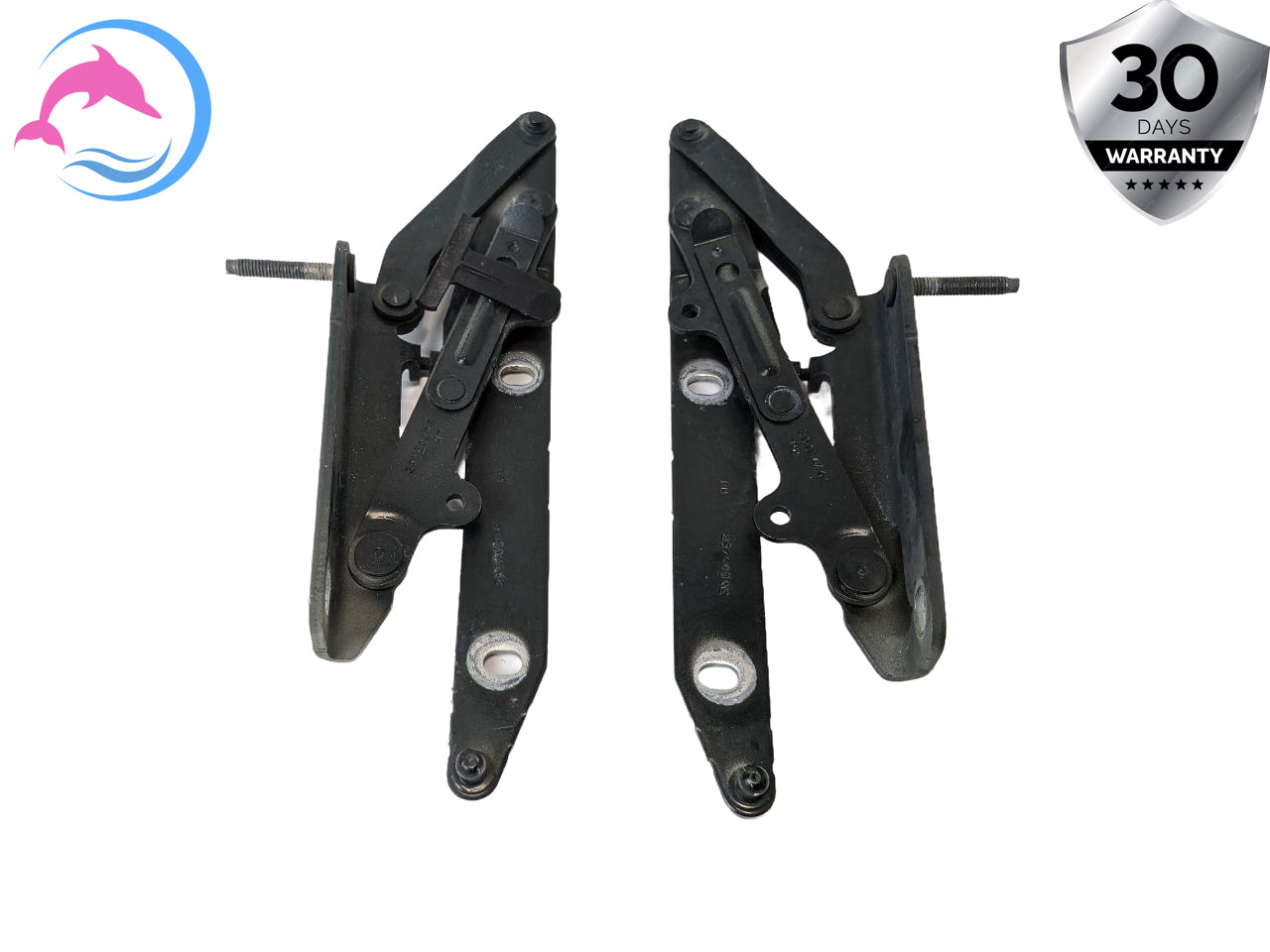 06 - 12 OEM LAND RANGE ROVER SPORT FRONT LEFT AND RIGHT SIDE HOOD HINGE BRACKET