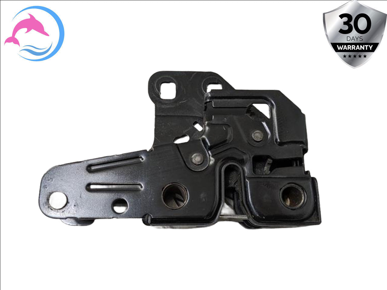 2004 - 2011 OEM AUDI A6 LOWER HOOD LOCK RELEASE OPENER BRACKET HANDLE