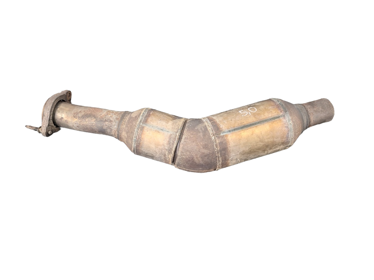 2013 - 2017 LAND ROVER RANGE ROVER OEM LEFT SIDE EXHAUST DOWNPIPE ASSEMBLY