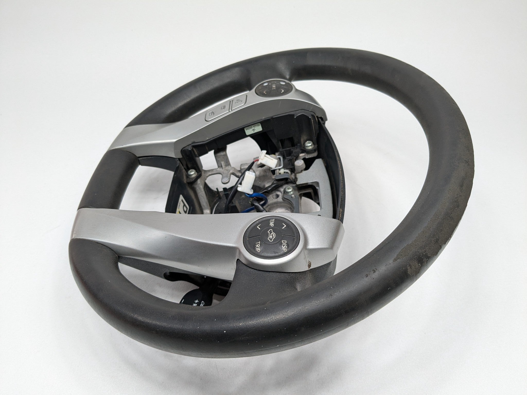 2010 - 2015 OEM TOYOTA PRIUS STEERING WHEEL WITH AUDIO CRUISE SWITCH