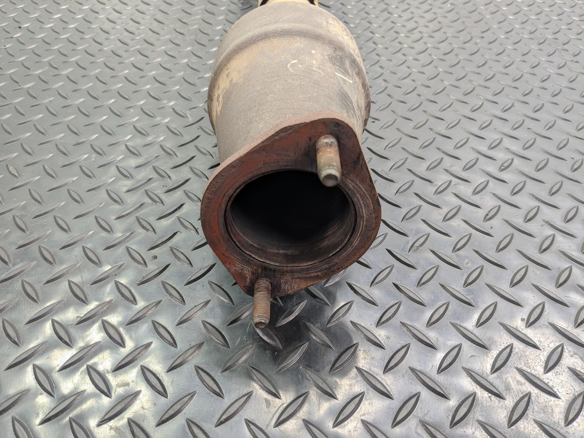 2005 - 2007 OEM NISSAN ARMADA LEFT DRIVER SIDE EXHAUST DOWNPIPE