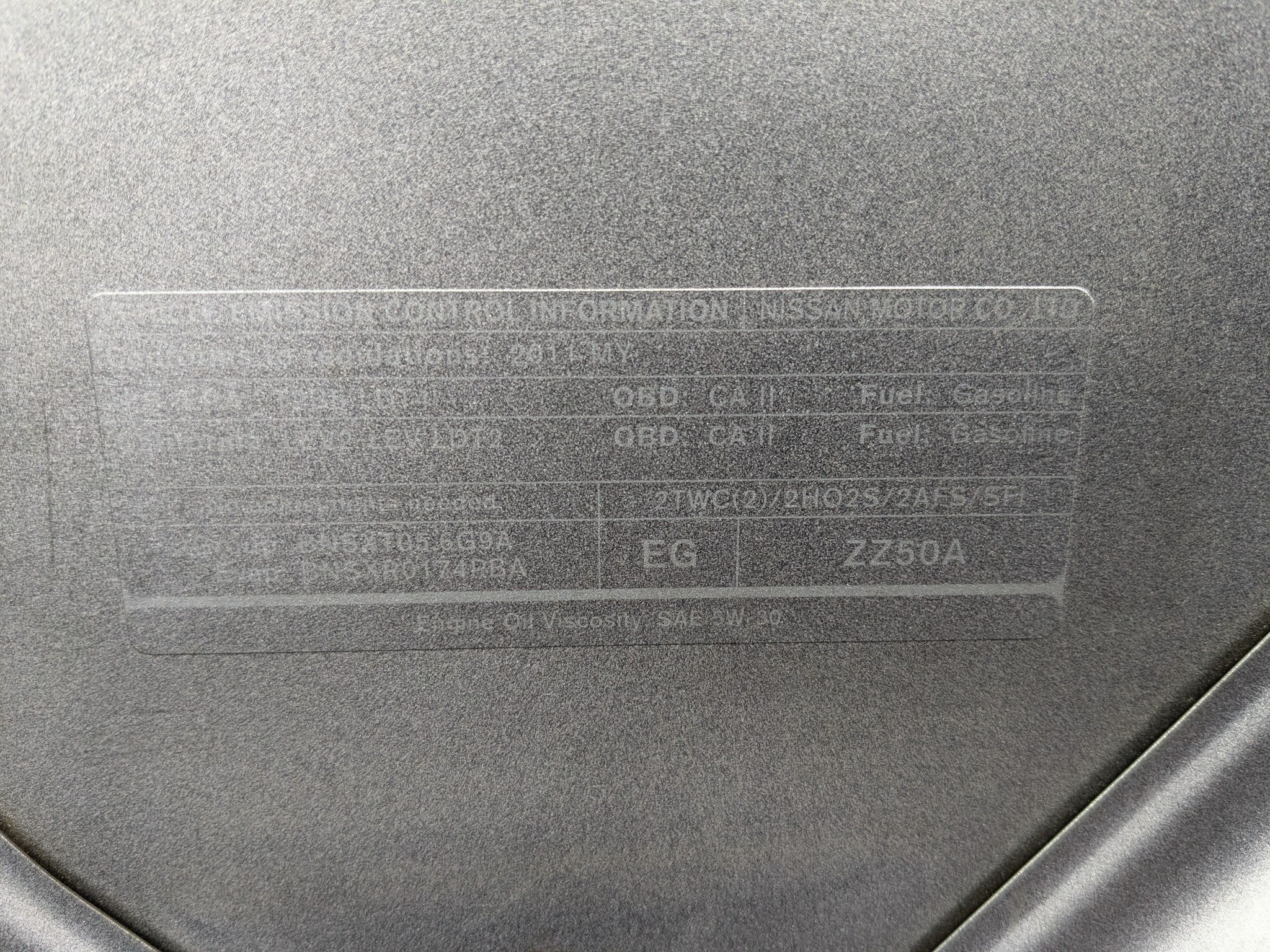 2005 - 2007 OEM NISSAN ARMADA FRONT HOOD PANEL