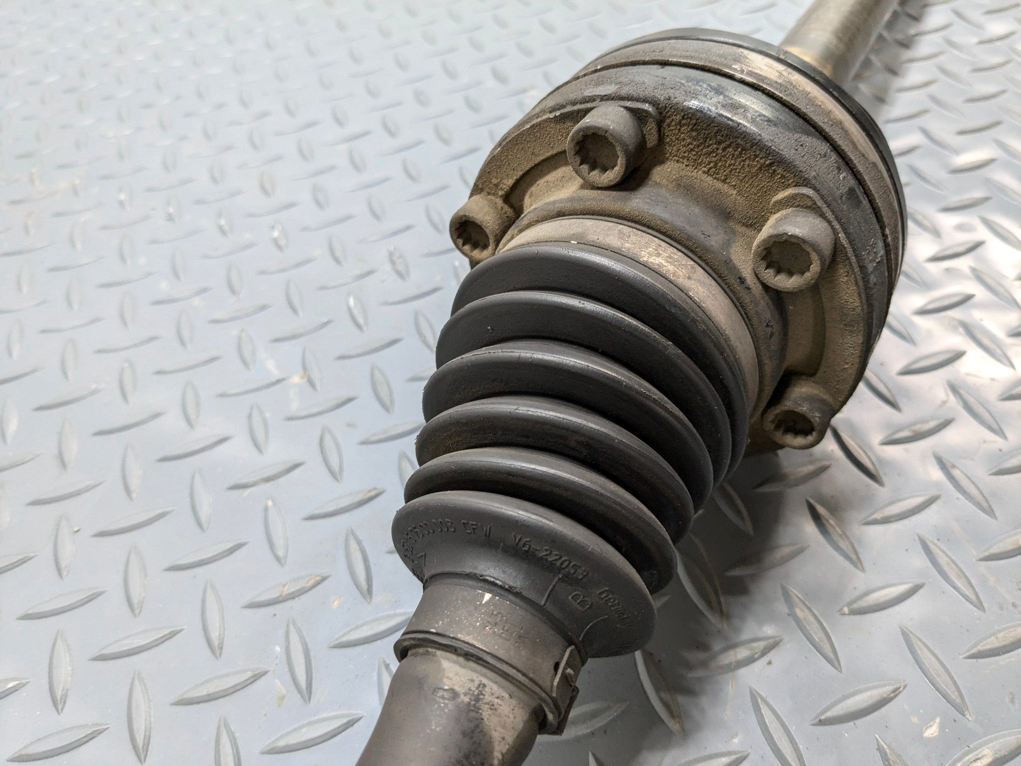 2004 - 2006 OEM PORSCHE CAYENNE V6 FRONT LEFT SIDE CV AXLE JOINT SHAFT ASSEMBLY