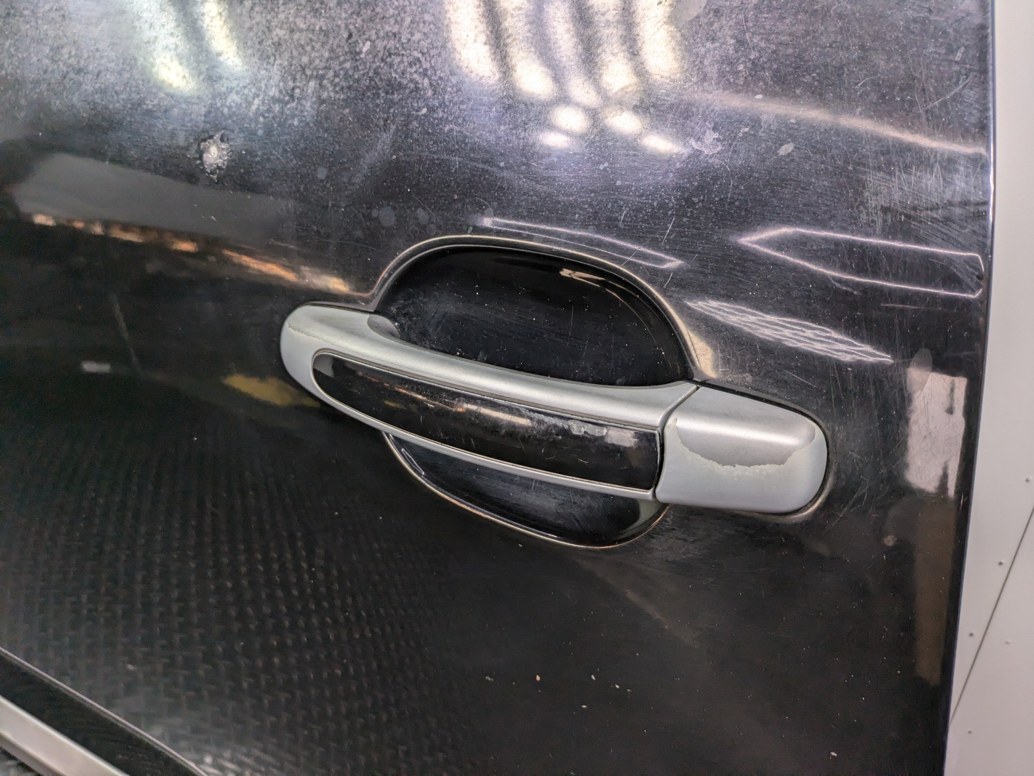 2004 - 2006 OEM PORSCHE CAYENNE V6 REAR LEFT DRIVER SIDE DOOR SHELL PANEL
