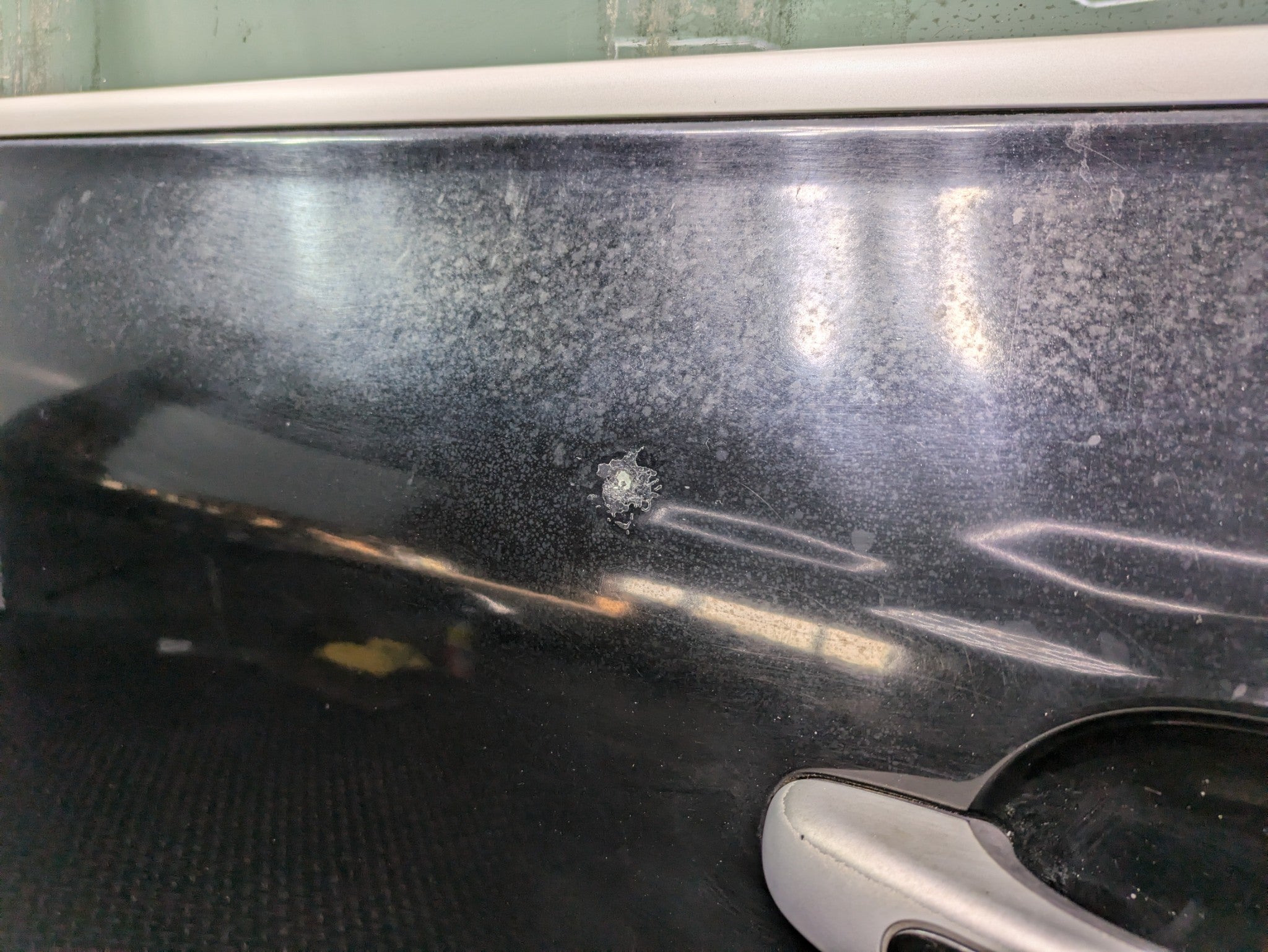 2004 - 2006 OEM PORSCHE CAYENNE V6 REAR LEFT DRIVER SIDE DOOR SHELL PANEL