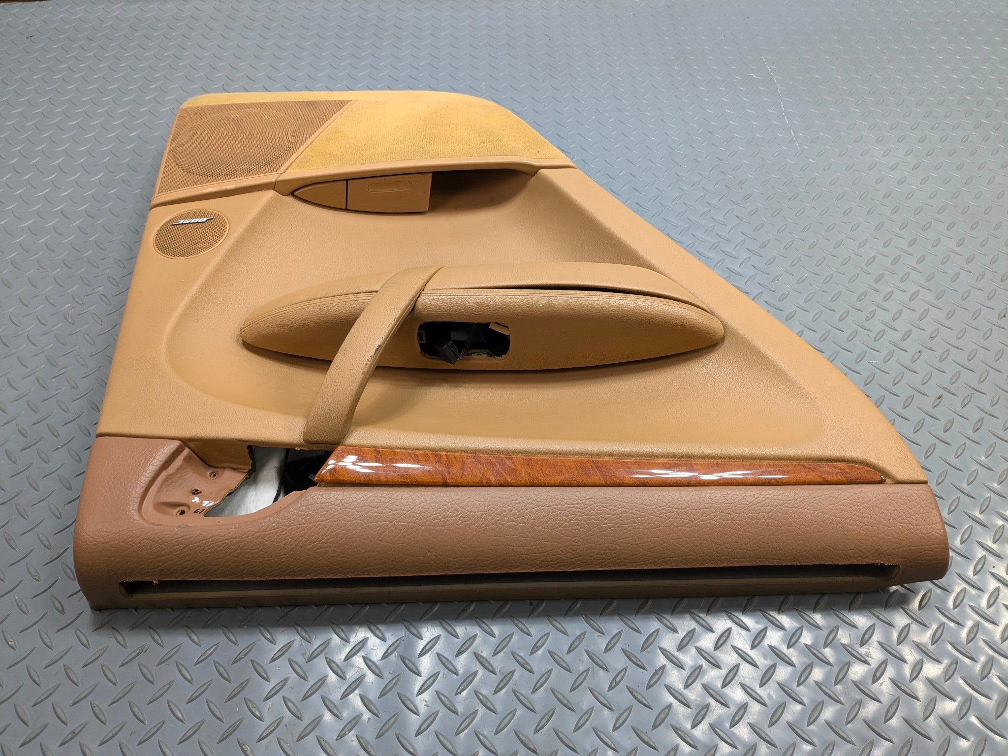 2004 - 2006 OEM PORSCHE CAYENNE V6 REAR LEFT SIDE INTERIOR DOOR TRIM PANEL