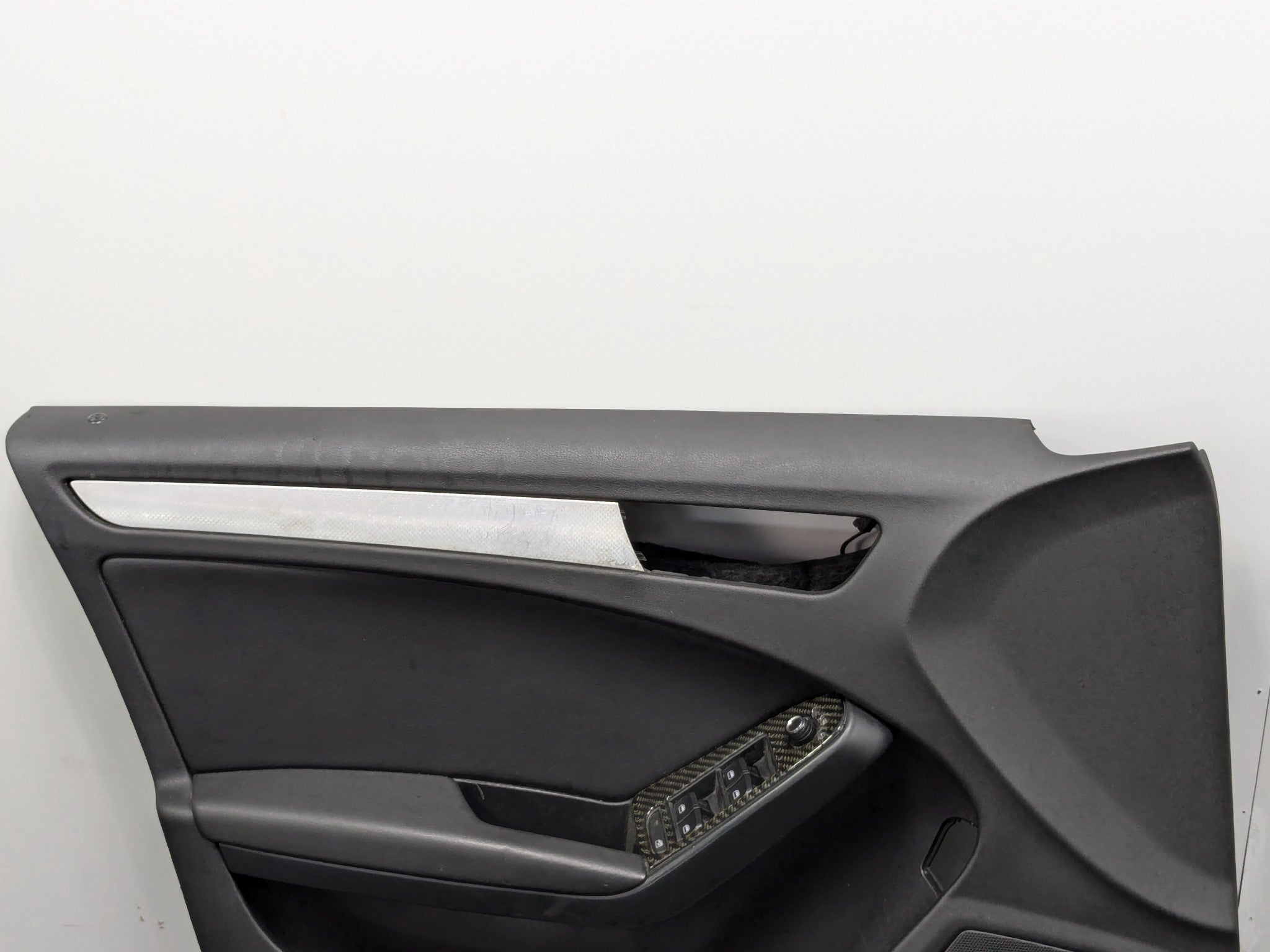 2008 - 2011 OEM AUDI A4 FRONT LEFT DRIVER SIDE INTERIOR DOOR TRIM PANEL