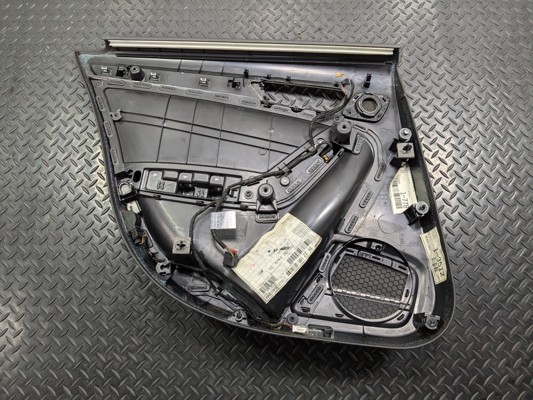 2008 - 2011 OEM AUDI A4 REAR RIGHT PASSENGER SIDE INTERIOR DOOR TRIM PANEL
