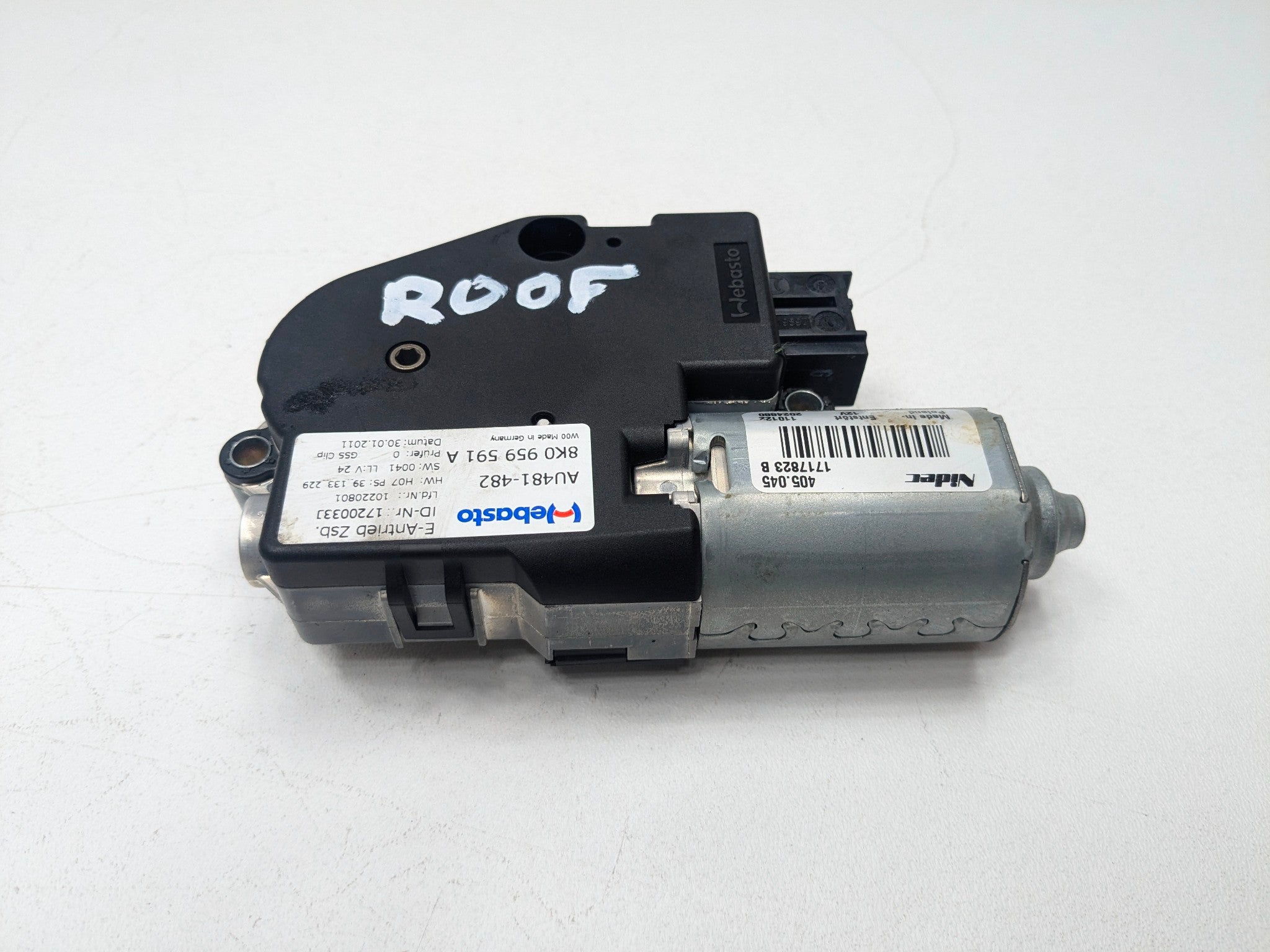 2008 - 2011 OEM AUDI A4 SUN ROOF MOTOR ACTUATOR MODULE