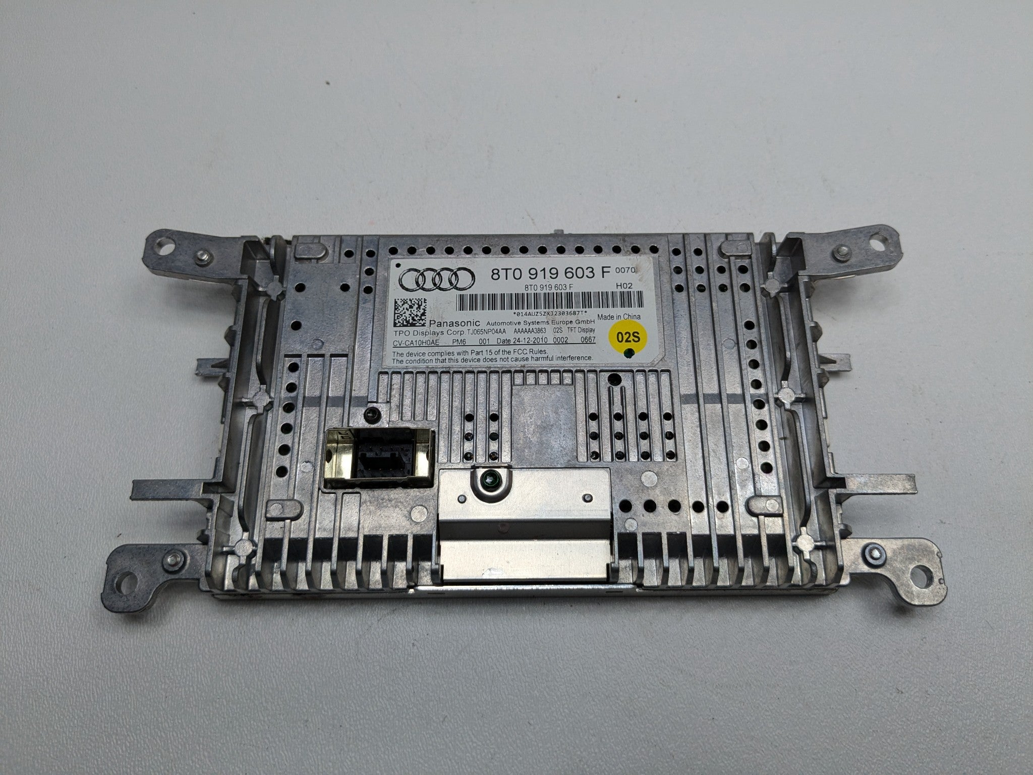 2008 - 2011 OEM AUDI A4 INFORMATION NAVIGATION GPS DISPLAY SCREEN MONITOR