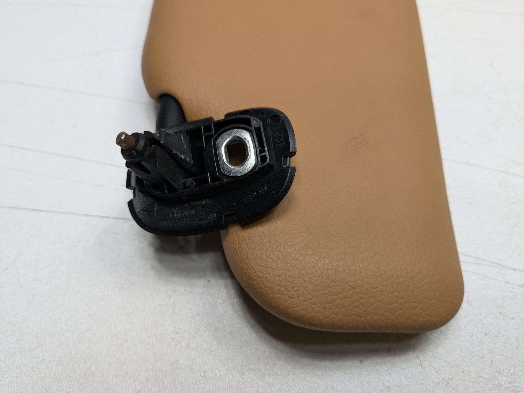 06 - 08 OEM PORSCHE CAYMAN FRONT LEFT AND RIGHT SIDE INTERIOR ROOF SUN VISOR