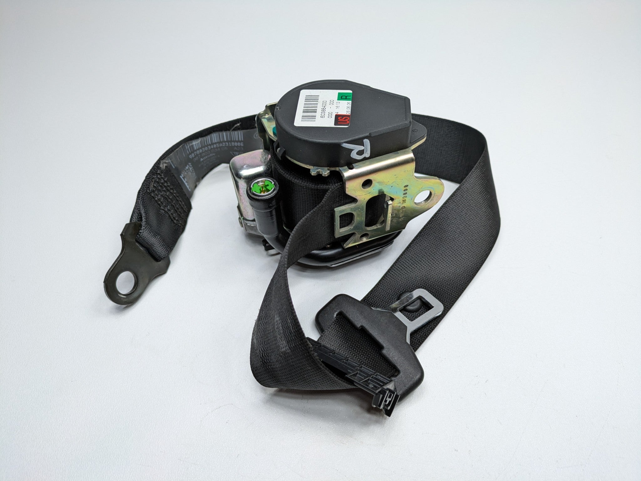 2006 - 2008 OEM PORSCHE CAYMAN FRONT LEFT DRIVER SIDE SEAT BELT RETRACTOR