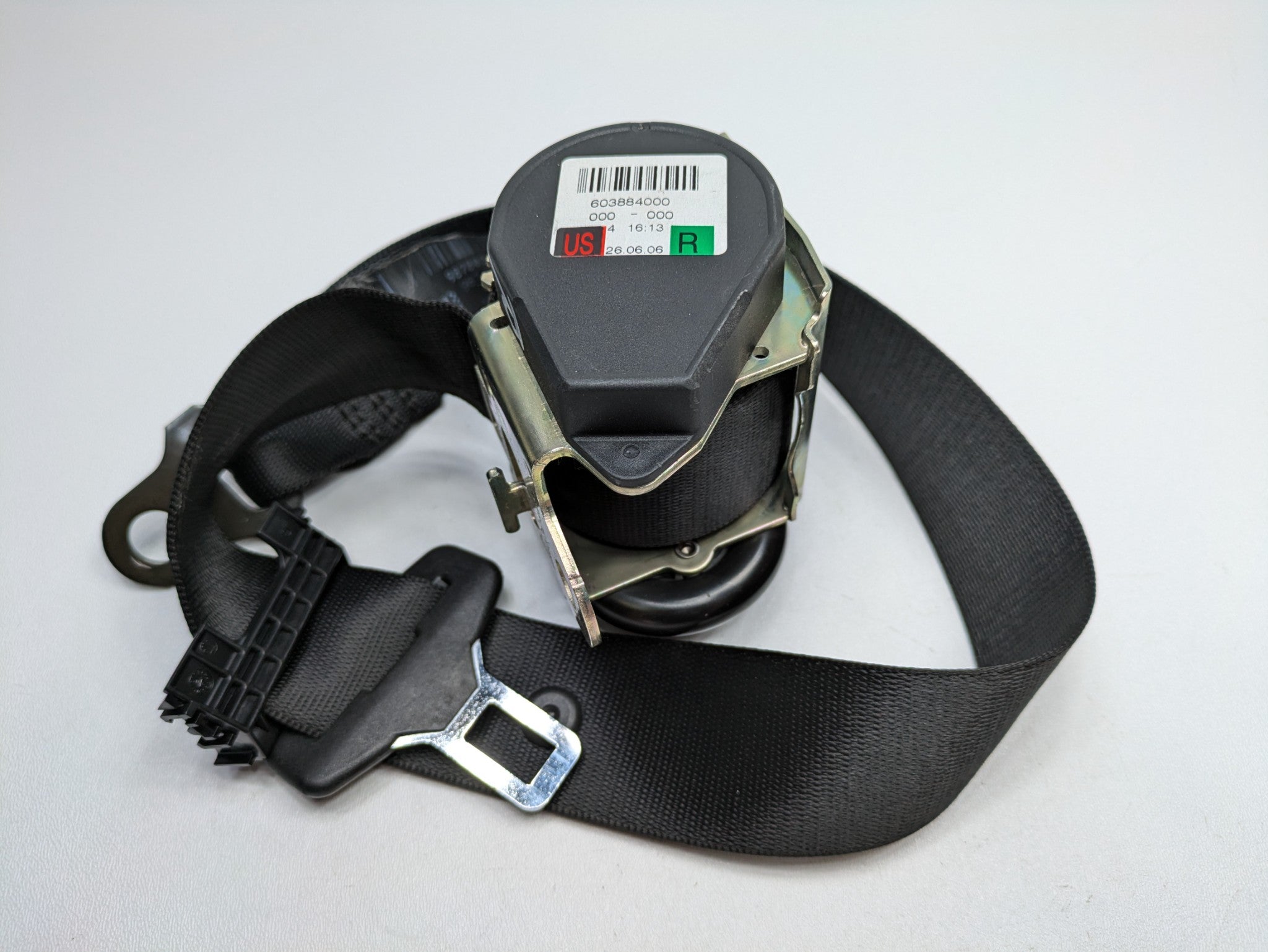 2006 - 2008 OEM PORSCHE CAYMAN FRONT LEFT DRIVER SIDE SEAT BELT RETRACTOR