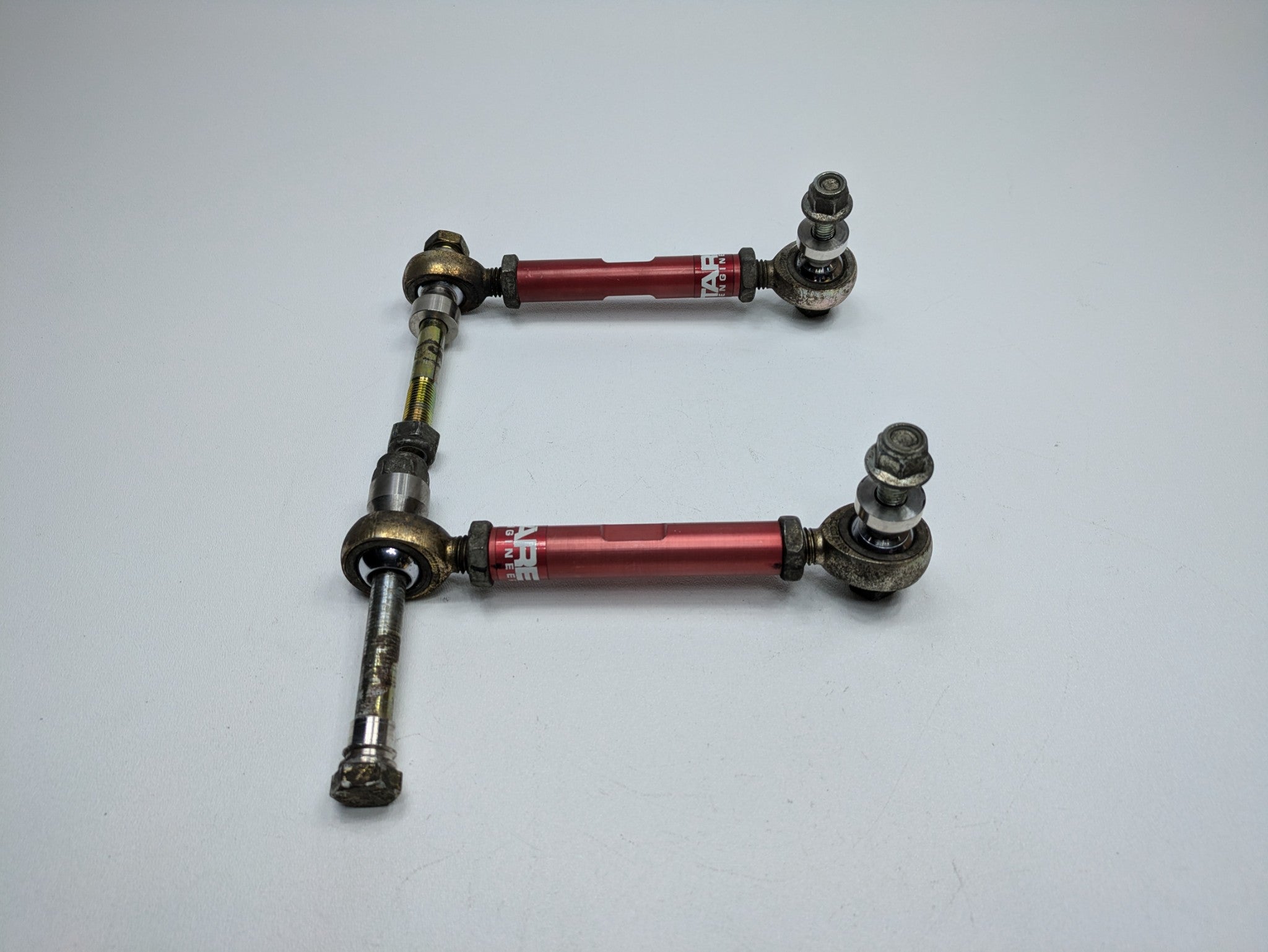 2006 - 2008 OEM PORSCHE CAYMAN FRONT LEFT AND RIGHT TARETT SWAY BAR END LINK