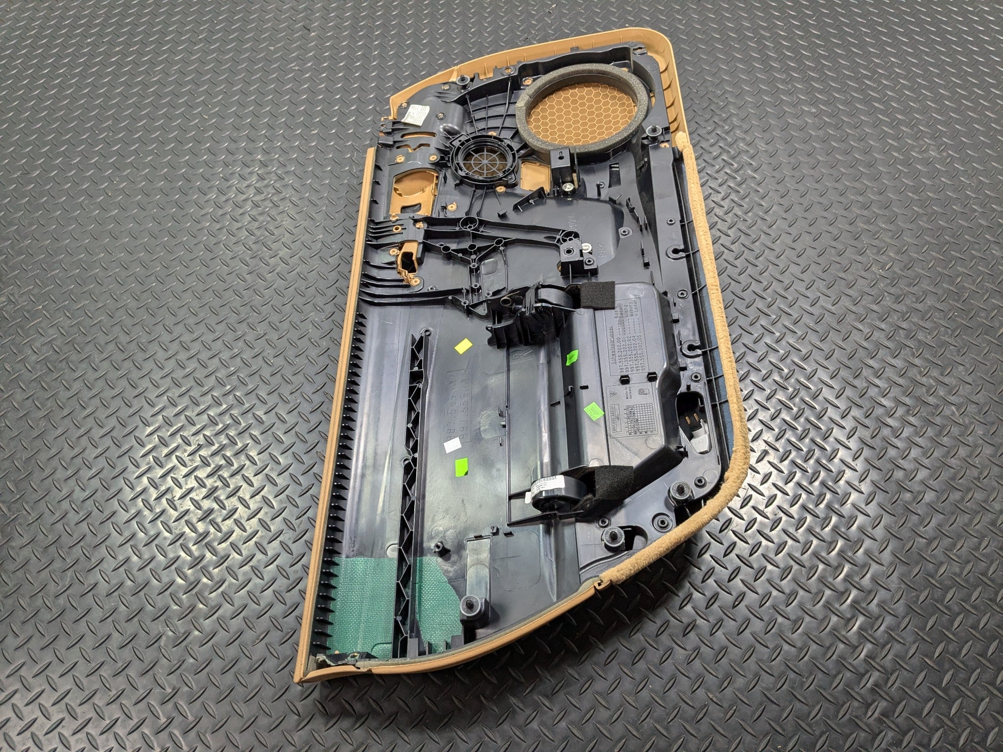 06 - 08 OEM PORSCHE CAYMAN RIGHT PASSENGER SIDE INTERIOR DOOR PANEL LEATHERETTE