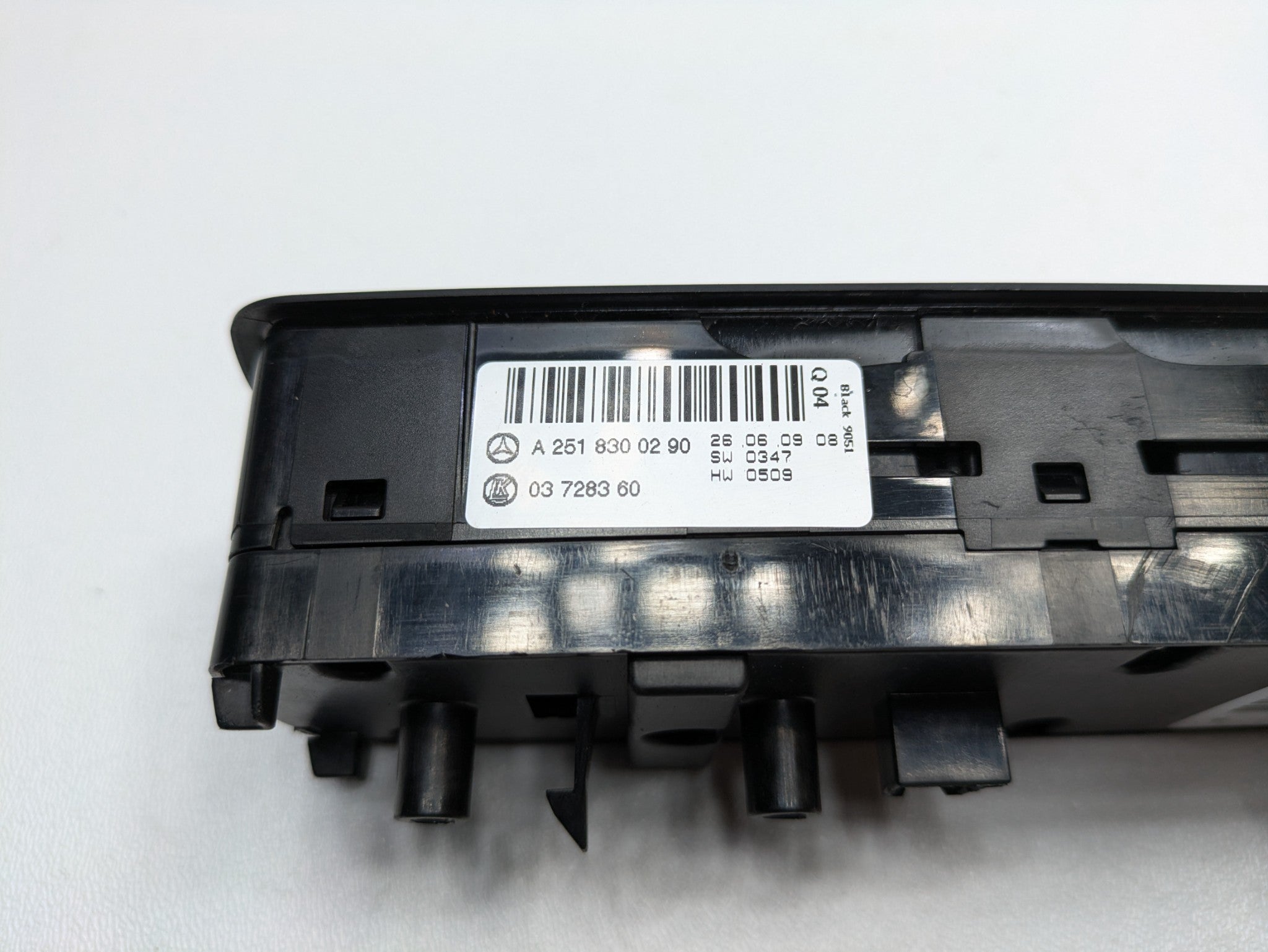 2009 - 2011 OEM MERCEDES-BENZ ML63 FRONT LEFT MASTER DOOR WINDOW CONTROL SWITCH