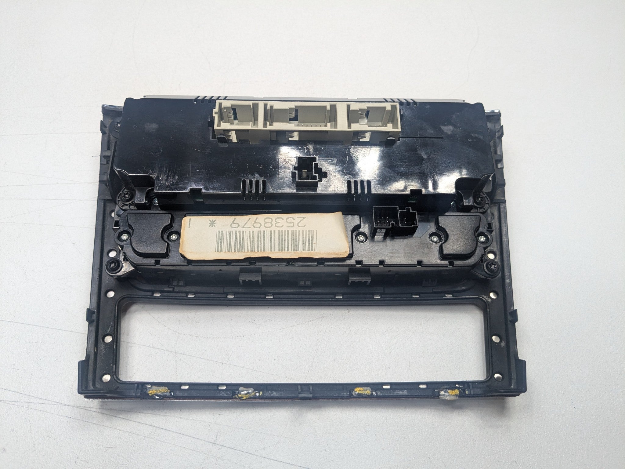 2009 - 2011 OEM MERCEDES-BENZ ML63 FRONT AC CLIMATE CONTROL SWITCH WITH BEZEL