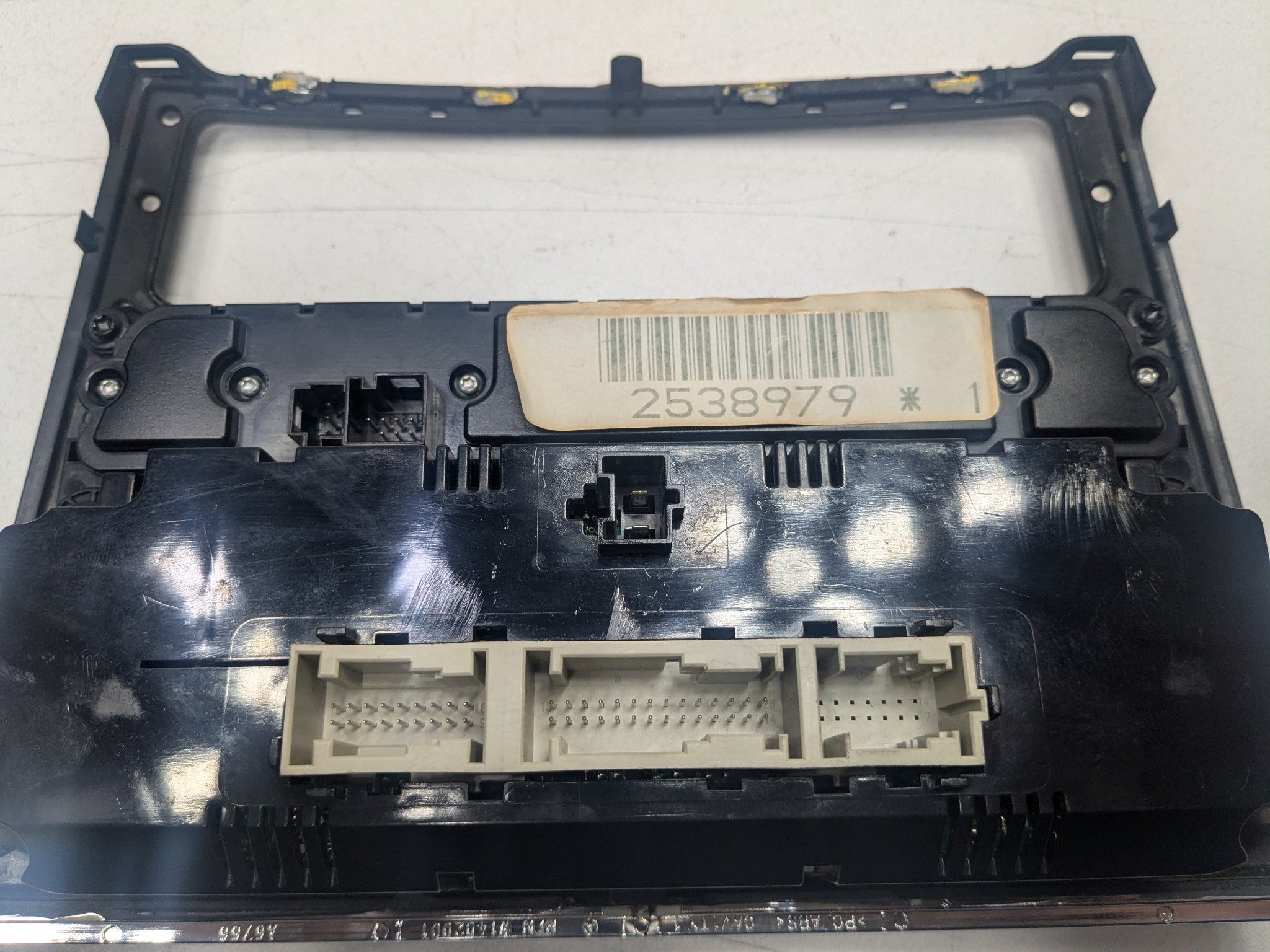2009 - 2011 OEM MERCEDES-BENZ ML63 FRONT AC CLIMATE CONTROL SWITCH WITH BEZEL