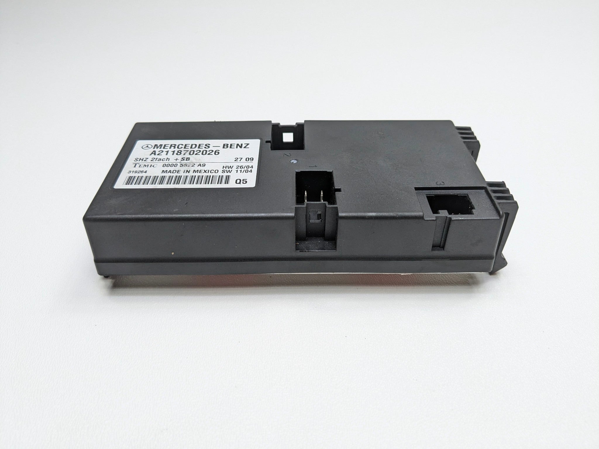 2009 - 2011 OEM MERCEDES-BENZ ML63 HEATED SEAT CONTROL MODULE