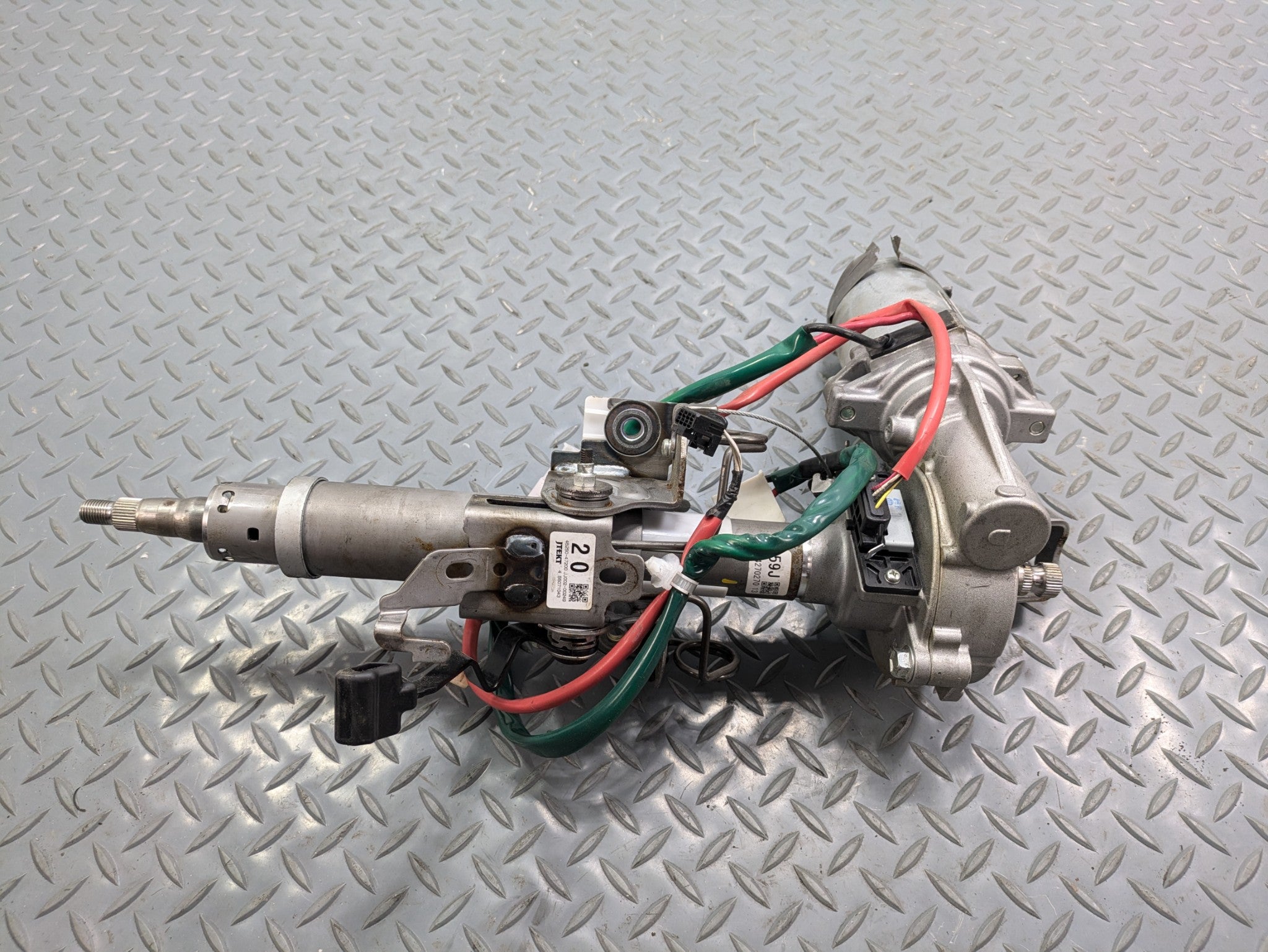2012 - 2015 OEM TOYOTA PRIUS POWER STEERING COLUMN WITH MOTOR ASSEMBLY