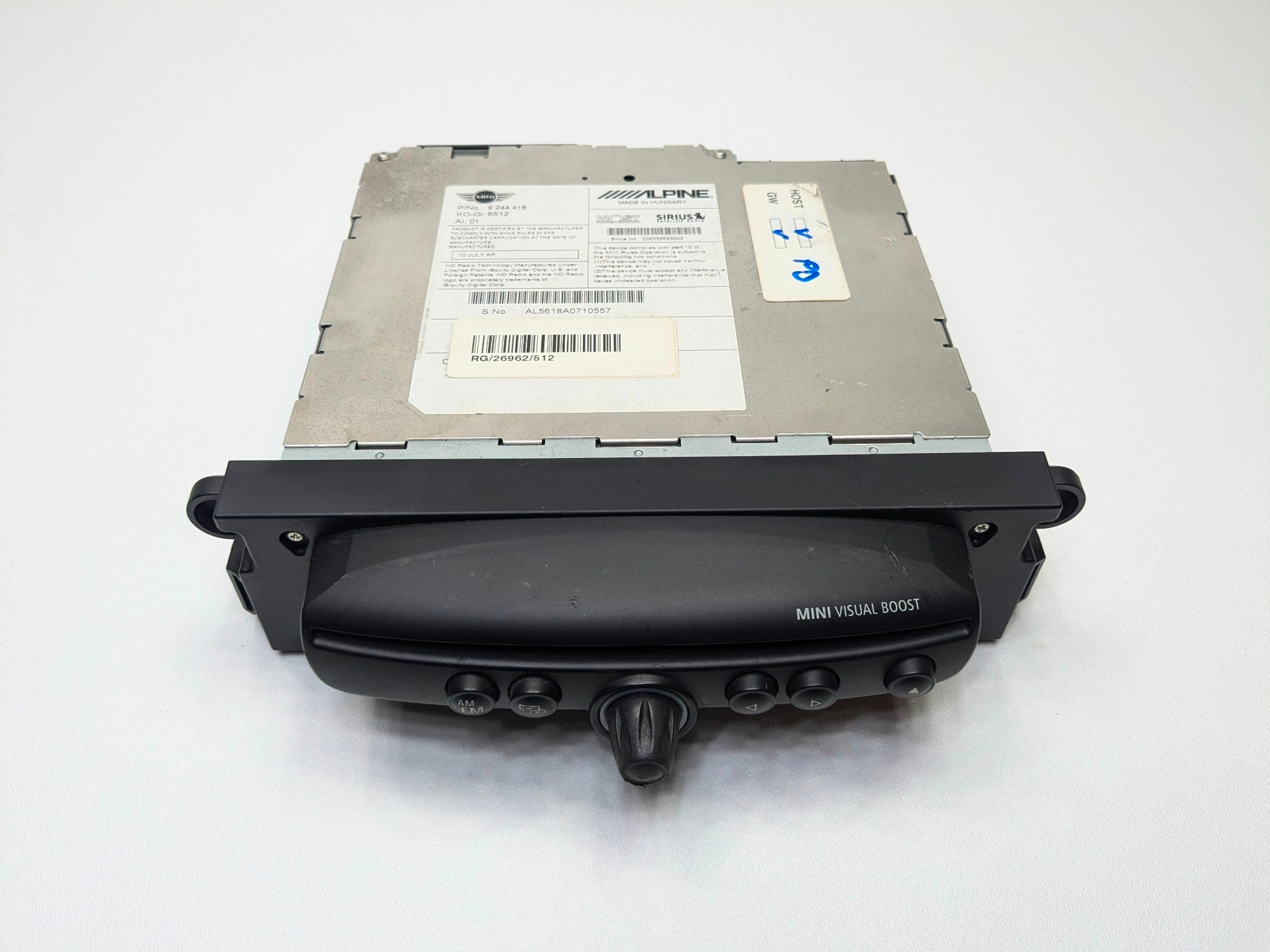 2011 - 2013 OEM MINI COOPER CENTER RADIO CD PLAYER NAVIGATION SYSTEM HEAD UNIT