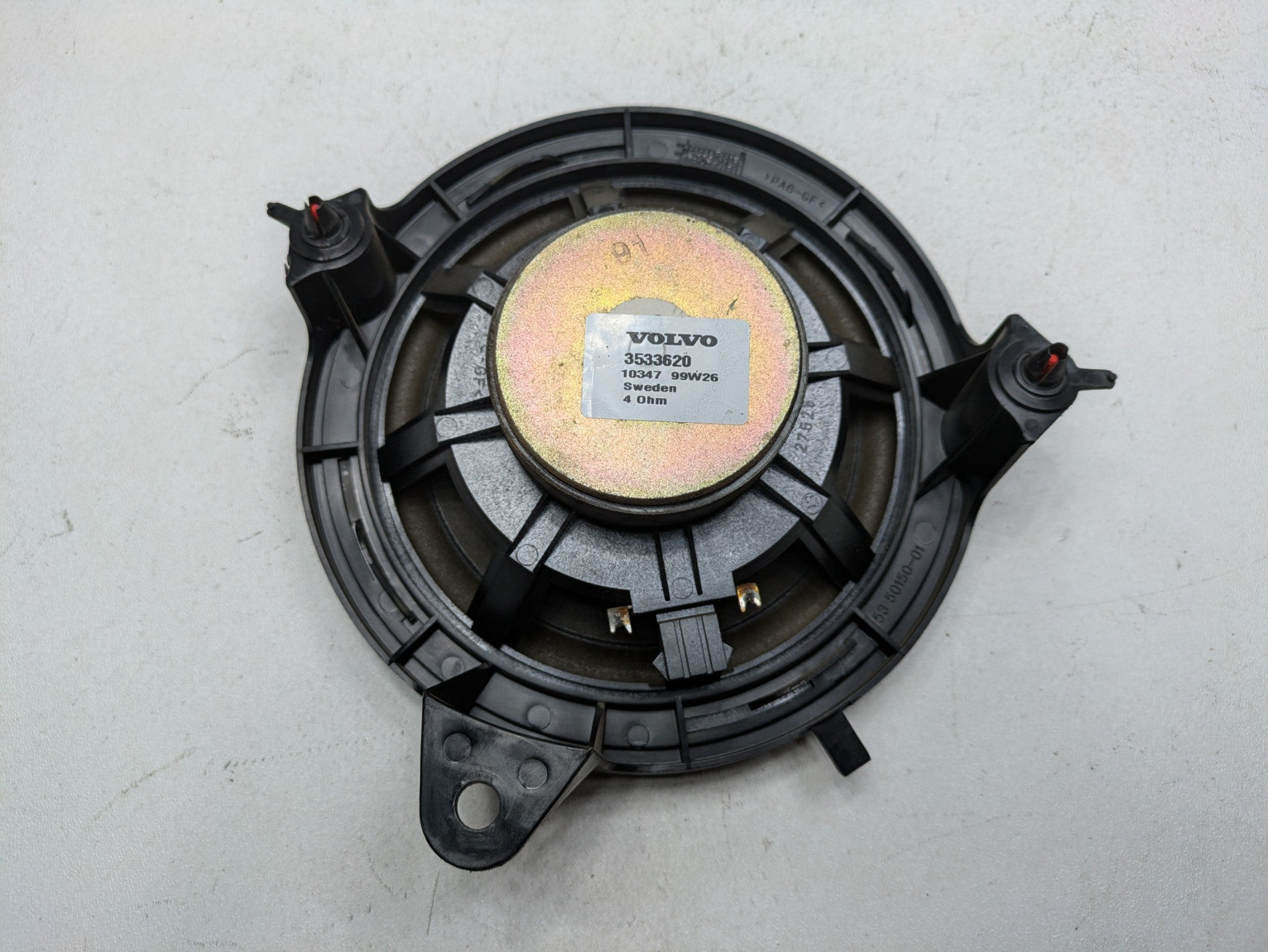 97 - 00 OEM VOLVO V70 FRONT REAR LEFT AND RIGHT DOOR AUDIO LOUDSPEAKER SET OF 4