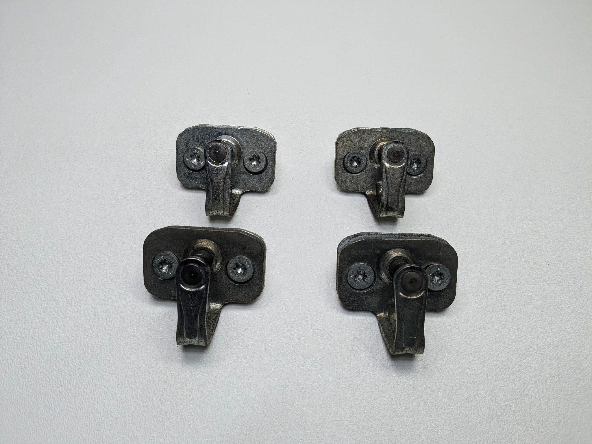 2010 - 2014 OEM CADILLAC ESCALADE ESV FRONT AND REAR DOOR LOCK STRIKER PLATE SET