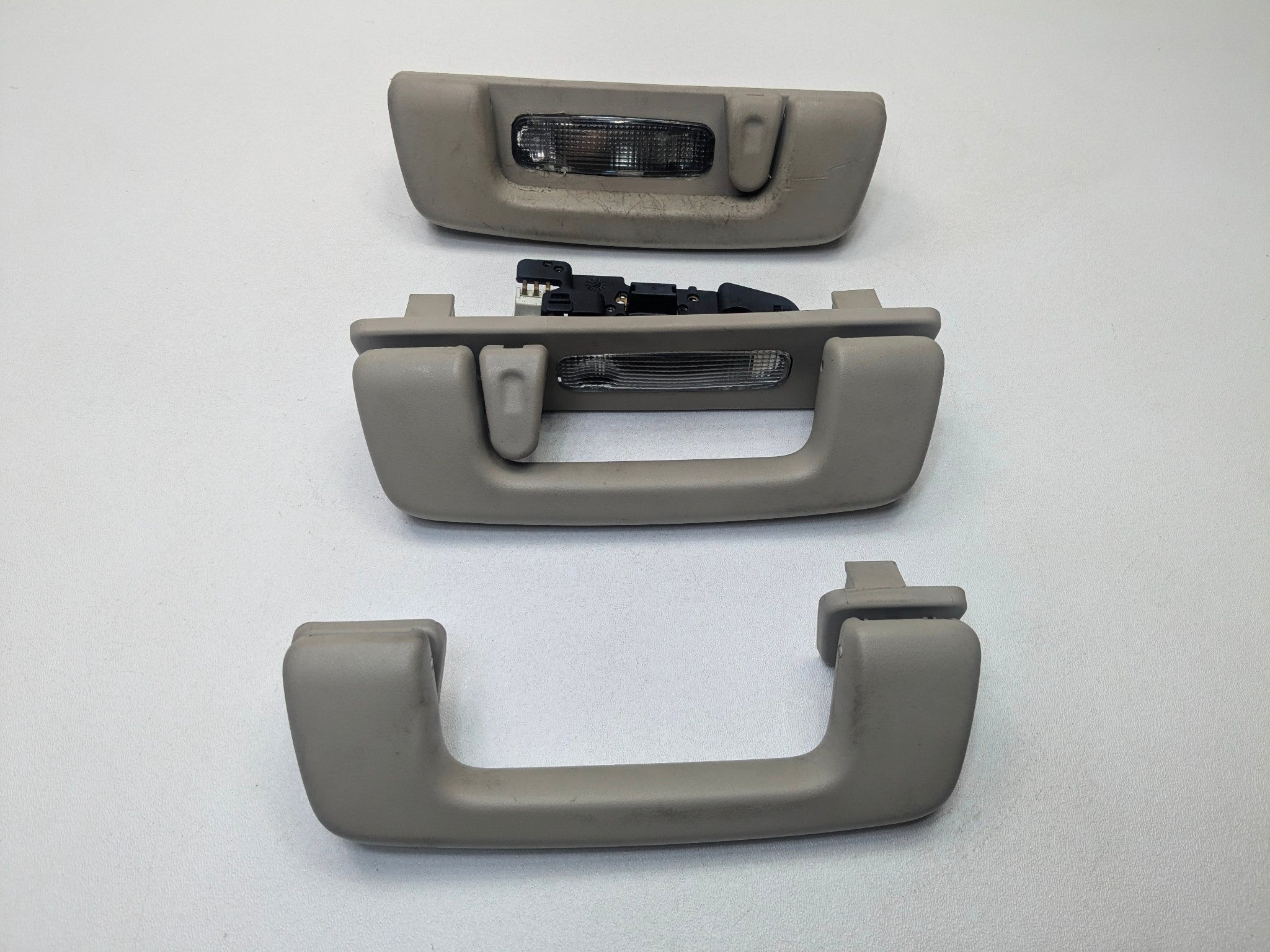 2009 - 2012 OEM FORD FLEX FRONT REAR INTERIOR OVERHEAD GRAB BAR HANDLE SET OF 3
