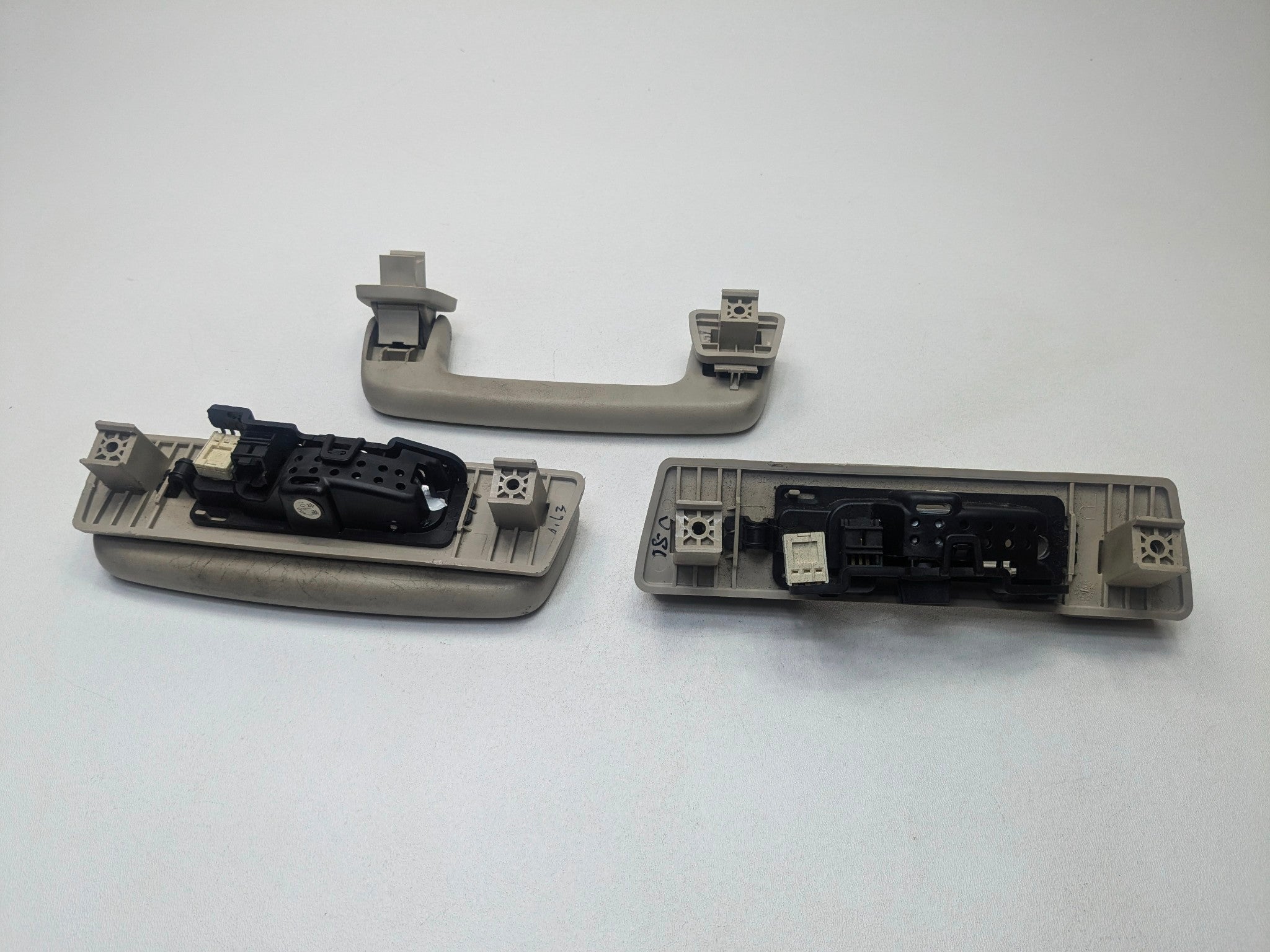 2009 - 2012 OEM FORD FLEX FRONT REAR INTERIOR OVERHEAD GRAB BAR HANDLE SET OF 3