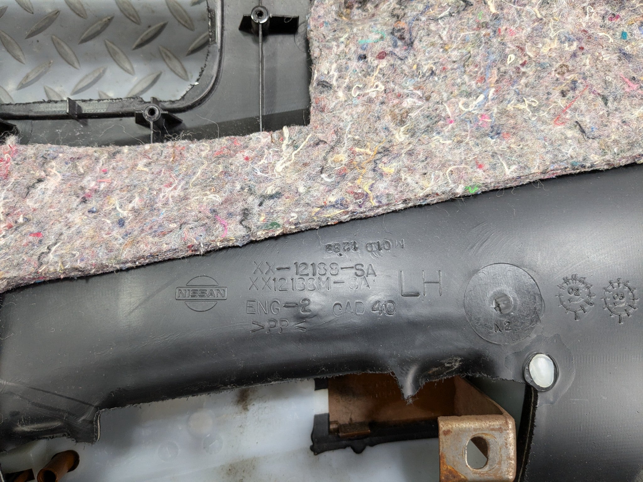 2004 - 2006 OEM NISSAN MAXIMA FRONT LEFT DRIVER SIDE INTERIOR DOOR TRIM PANEL