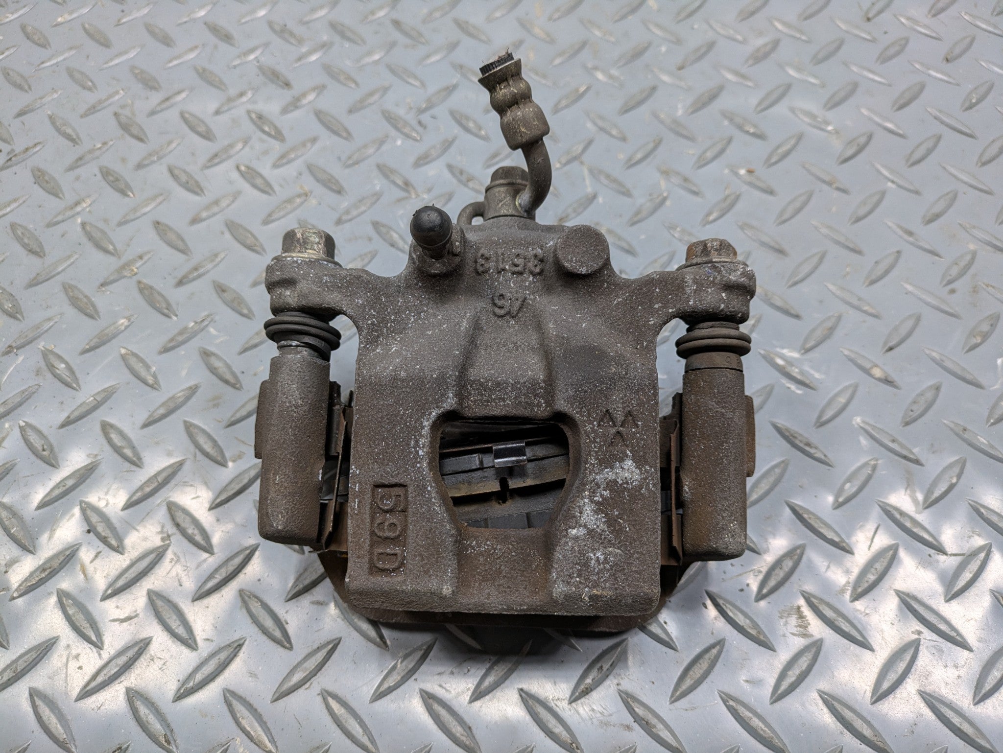 2004 - 2006 OEM NISSAN MAXIMA REAR RIGHT PASSENGER SIDE BRAKE CALIPER ASSEMBLY